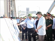 Party leader inspects post-storm recovery efforts in Thai Nguyen